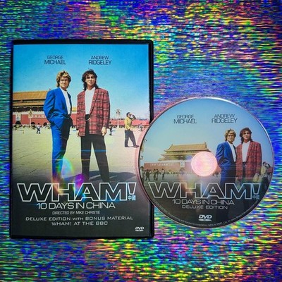 WHAM! 10 DAYS IN CHINA DELUXE EDITION DVD or Blu-ray (2026) BONUS GEORGE MICHAEL
