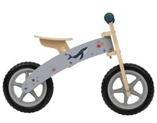 Playtive Holz-Laufrad Kinderlaufrad Rad Lernlaufrad Zweirad Rutschrad beige