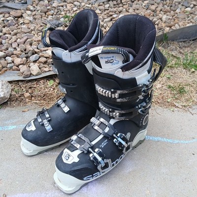 Salomon X Pro Energyzer x 90 Black Winter Ski Boots Mens Size 26/26.5 306mm
