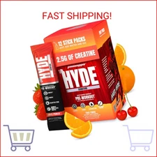 PROSUPPS Mr. Hyde Signature Pre Workout Drink Mix- Performance, Energy & Enduran