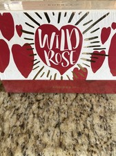 Korres wild rose Skin Care gift set. Cleanser, Serum, moisturizer Full Size NEW