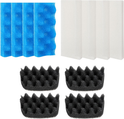 12Pcs Canister Filter Media for Fluval 306/307 Bio Foam Value Pack, Replacement 