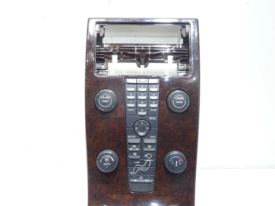 2005 VOLVO S40 CLIMATE CONTROL PANEL WITH TRIM 8623067 - Image 2 of 4