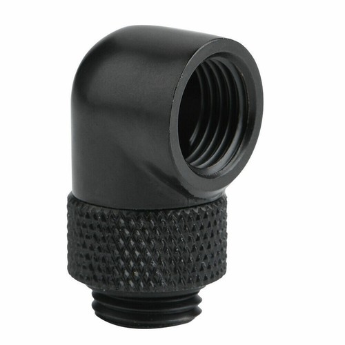 G1/4 2-Part Thread Tube Fitting With Sealing Ring For Computer PC Water Cooling - Afbeelding 2 van 10