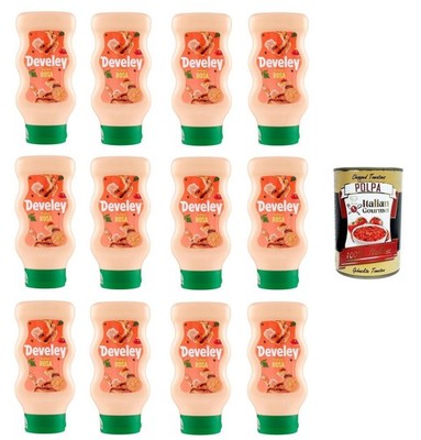 Salsa Rosa Soße Squeeze 12x 410ml+Polpa 400g