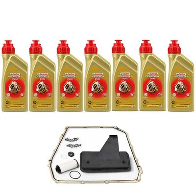 Automatic Transmission Oil Service Kit + 7L Oil for Audi A4 A5 A6 Q5 DL501