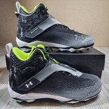Under Armour Highlight Hammer MC Football Black Men Sizes 10-13 New 3025085-001