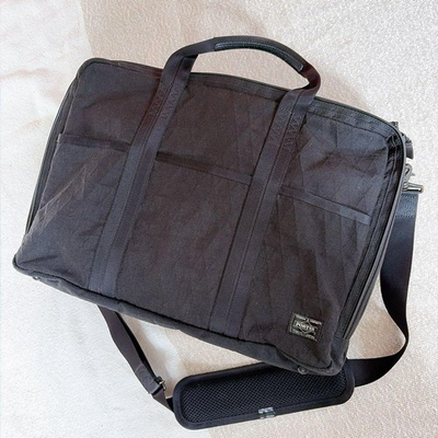 #ad PORTER Hybrid 2way Briefcase Business Bag Black $140.31