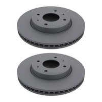 2 Bremsscheiben BelüFtet Ø 276 Mm Triscan FüR U.A. Mitsubishi Galant