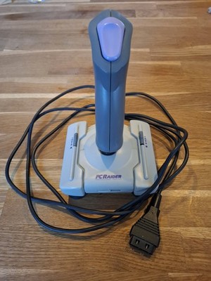 Vintage 90er Joystick PC Raider Interact SV-206 Controller Analog Computer