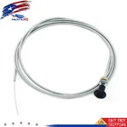 8ft. Universal Control Push Pull Throttle Choke Cable For 60122 Tractor Mower