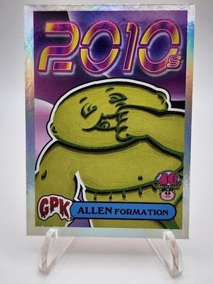 Topps Garbage Pail Kids GPK 40th Anniversary GPK ERAS Allen Formation ERA-13