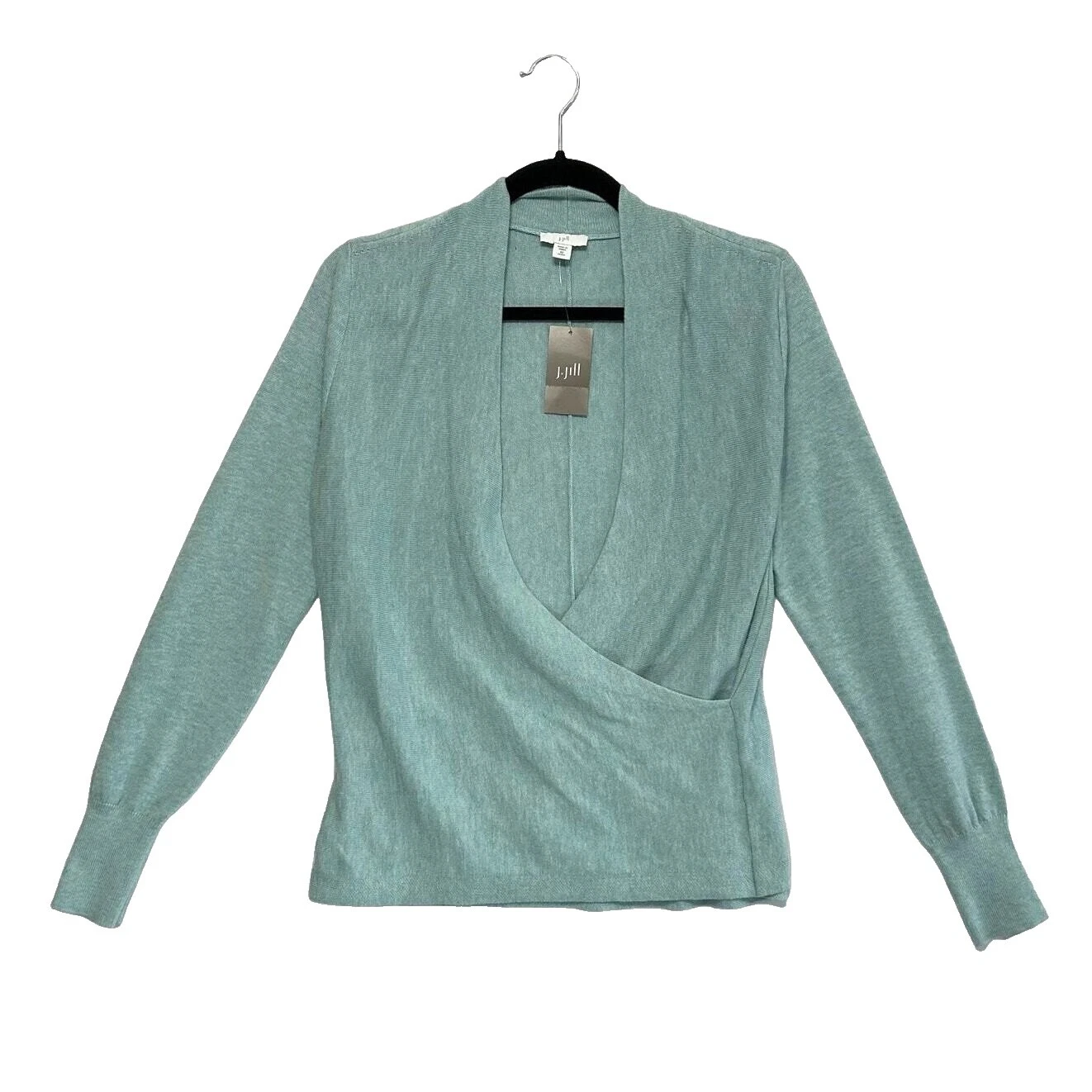 Petites V-Neck Long Sleeve Sweaters for Women