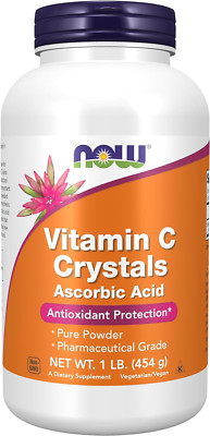 NOW Foods Vitamin C Crystals (Ascorbic Acid) Powder , Antioxidant Protection