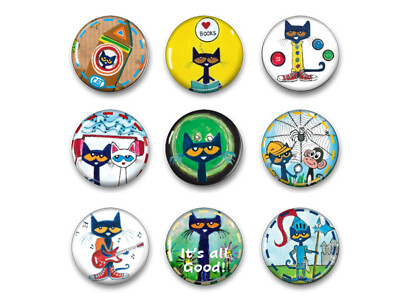 PETE THE CAT - Adorable  9 Magnet Sets - 2 to Choose From!