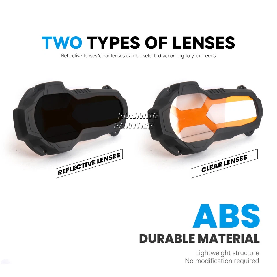 Cubierta protectora de faros para BMW R1200GS Adventure R 1200 GS ADV R1250GS Foto 2 de 4