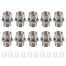 30 Pcs 3mm LED Holder Bezel, Panel Mount Display Socket for Round Lamp Bulb
