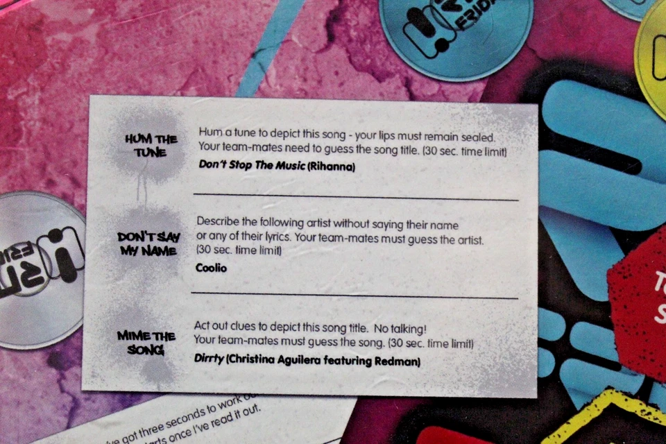 NEW RNB Fridays Party Game Board Ultimate Music Knowledge Battle Quiz x200 Cards - Image 4 of 4