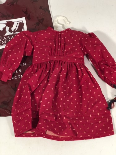Pleasant Company American Girl Kirsten Division Aufdruck Schule Kleid & Tuch - Bild 9 von 10