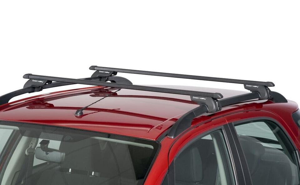 Premium Roof Rack Bar System Square Steel Fits Mercedes C Class Estate ...