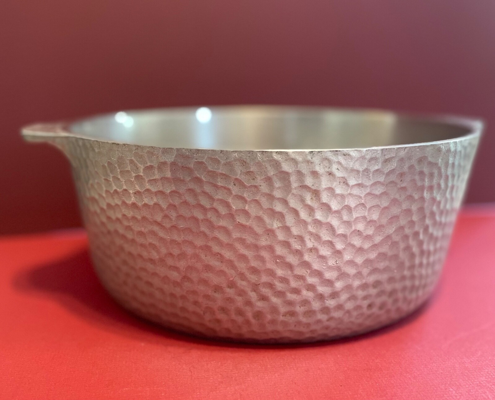 Vintage Wagner Dutch Oven Round Roaster 3248 10" w/ Glass Lid