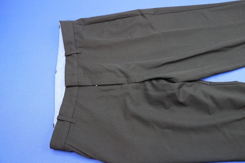 Izod Boys Dress Slacks Size 16 Husky Black Flat Front Pants Business Casual - Picture 2 of 5