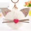 thumbnail 104 - 2020 New Cute Pineapple Fur Ball Keychain Bag Car Pendant Keyring Birthday Gifts