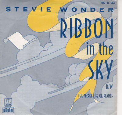 Stevie Wonder  -  Ribbon In The Sky      7'' Vinyl