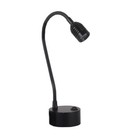 Flexible Pipe 3W LED Picture Light Battery-Powered Lamp Button Cabinet Spotlight