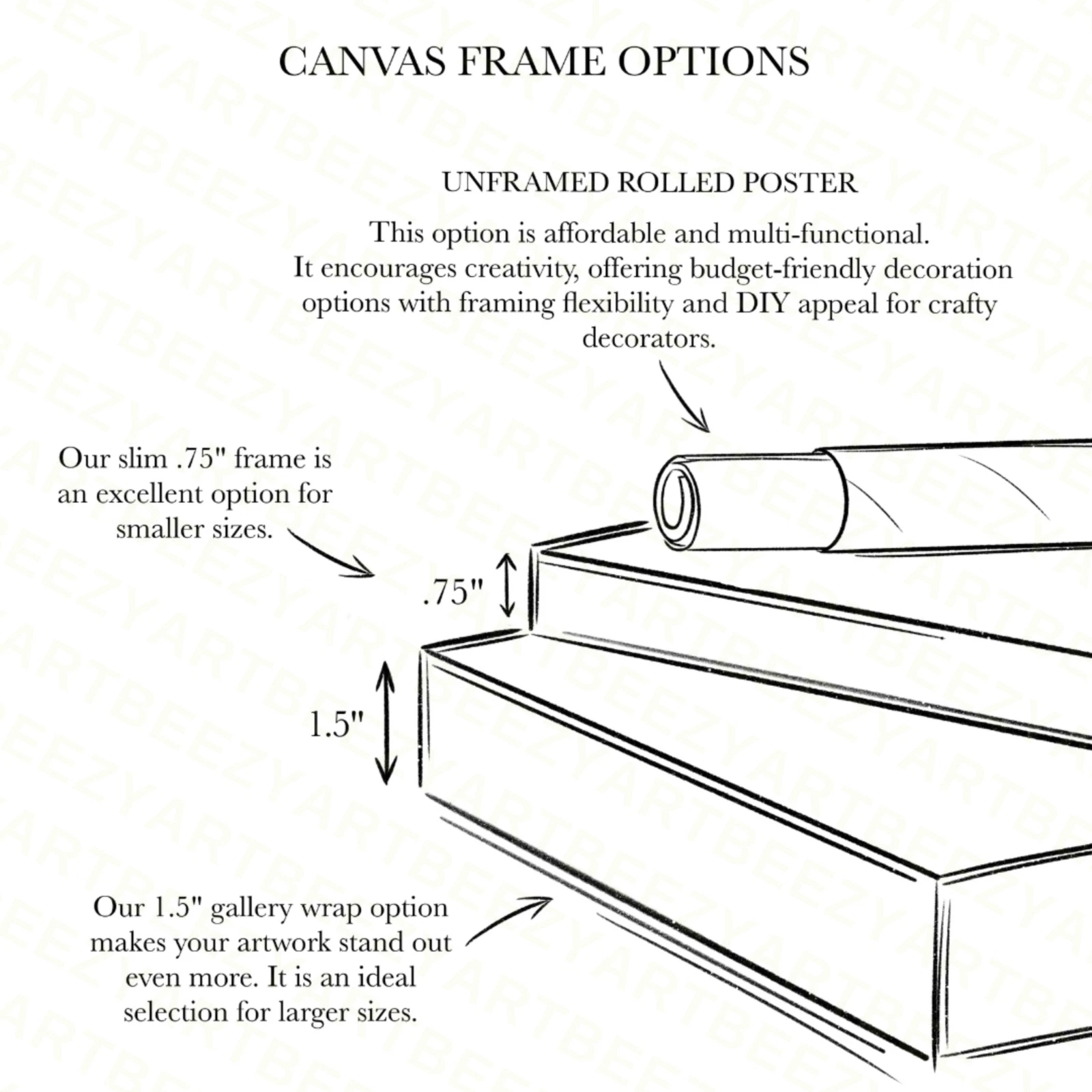 Trendy Mickey Cartoon Wall Art Framed Canvas Print for Kids Room Decor