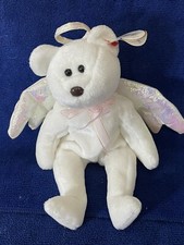 Ty Beanie Babies Halo the Angel Bear Toy