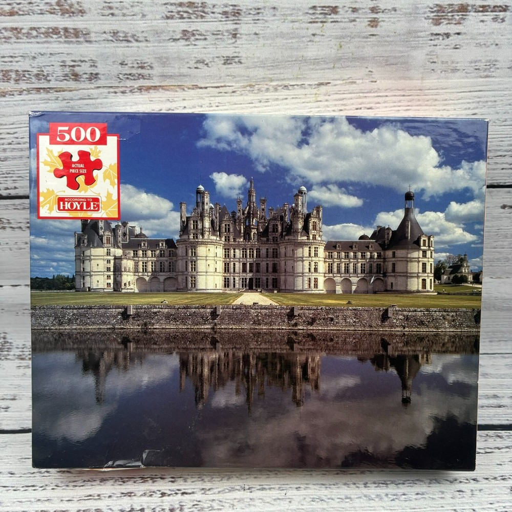 Chateau Chambord France Vintage Hoyle Crown Collection Jigsaw Puzzle 14X 18 NEW