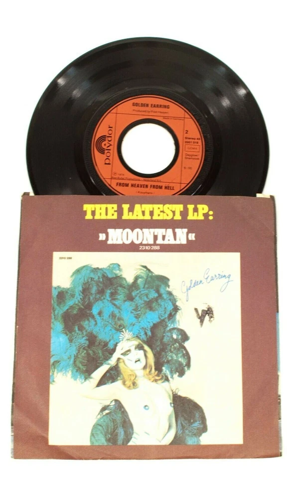 Golden Earring – Instant Poetry / From Heaven From Hell – 7" Vinyl – VG+ - Image 2 of 2