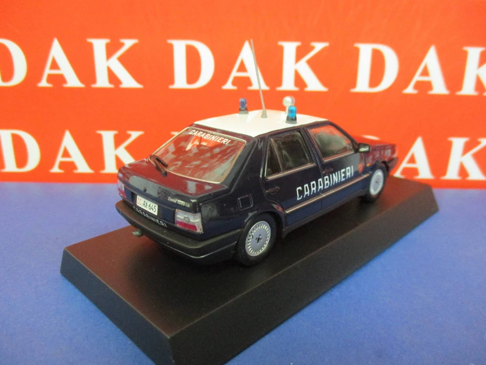 Die cast 1/43 Modellino Auto Carabinieri Fiat Croma Turbo I.E. 1990 - Immagine 3 di 3