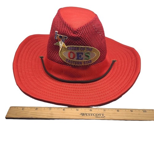 Delta Sigma Theta Sorority Three Greek Letter Hat, Red White - Picture 6 of 7