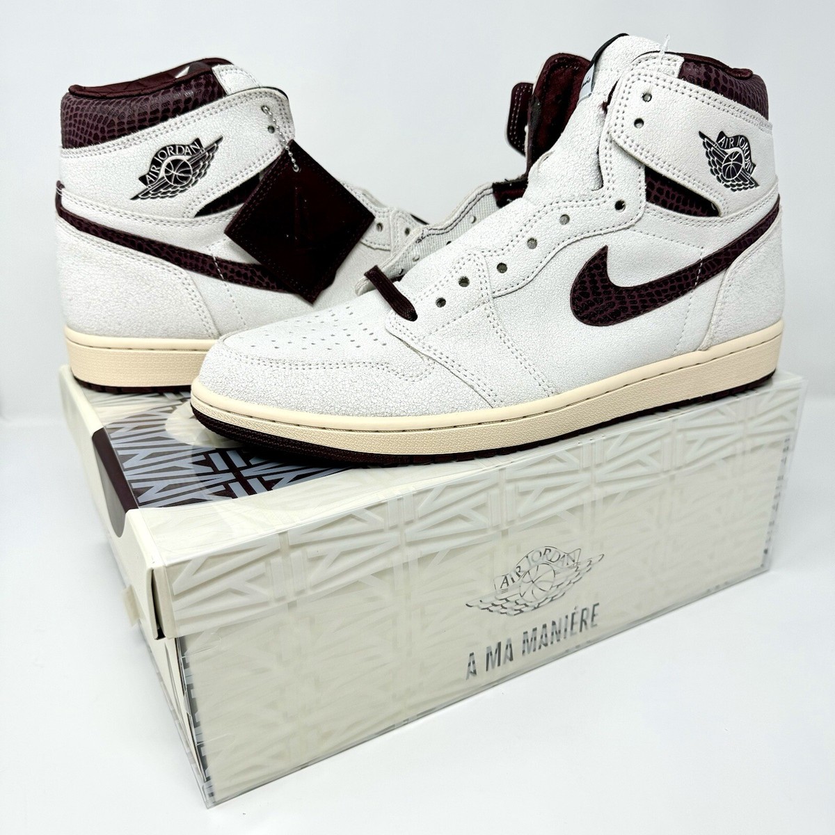 ★関税込★Nike★A MA MANIERE X AIR JORDAN 1 HIGH OG★23-31cm Size 12 - Jordan 1 OG x A Ma Maniere High Airness for sale