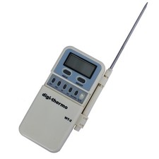 TERMOMETRO DIGITALE CUCINA CON SONDA ACCIAIO INOX e CAVO 110cm LCD CIBO AUTO 