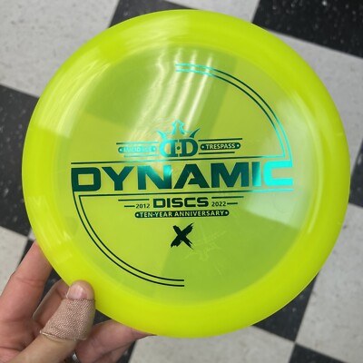 Dynamic Discs 10th Anniversary Lucid Ice Trespass 174g