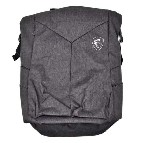 MSI Gaming Backpack Gray Color Used Very Clean