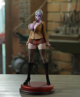 Meiko Shiraki, Prison School, sexy Pin-Up, Action, Figur, 3D Druck, UNBEMALT