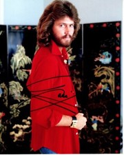 BARRY GIBB signed autographed 8x10 photo