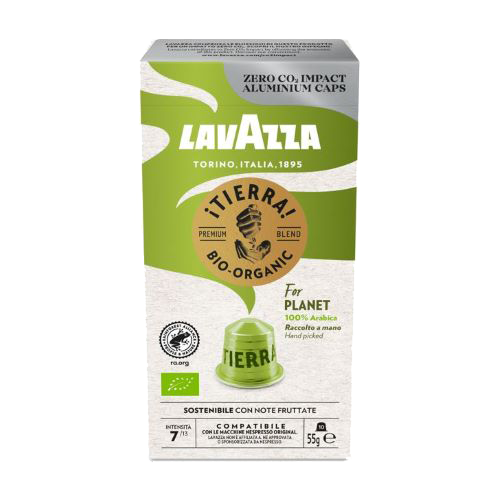 200 capsule Lavazza ¡Tierra! for Planet compatibile  Nespresso ( 10 caps x 20 )