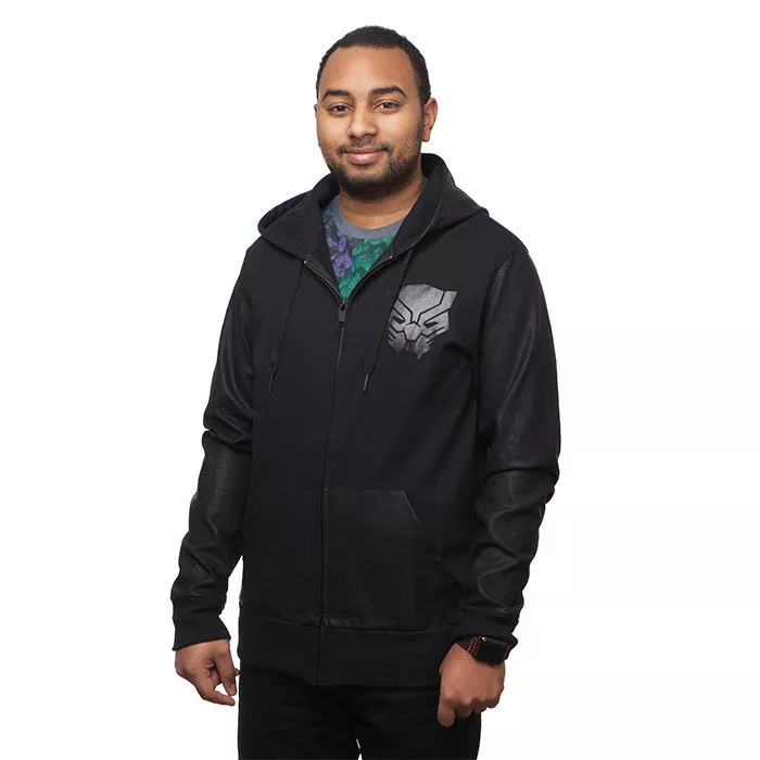 Black panther top hoodie from movie