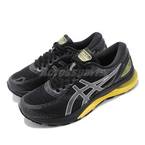 Asics Gel Nimbus 21 Black Lemon Spark Men Running Shoes Sneakers  1011A169-003 | eBay