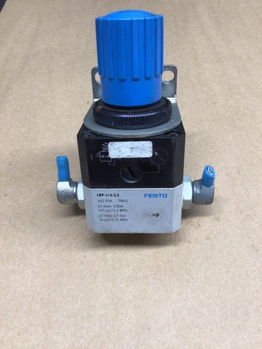 FESTO LRP-1/4-2.5 Manual Precision Pressure Regulator (162834) #4020J114