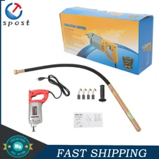 Electric Concrete Vibrator US 4.5 feet Long Shaft Concrete 1500W