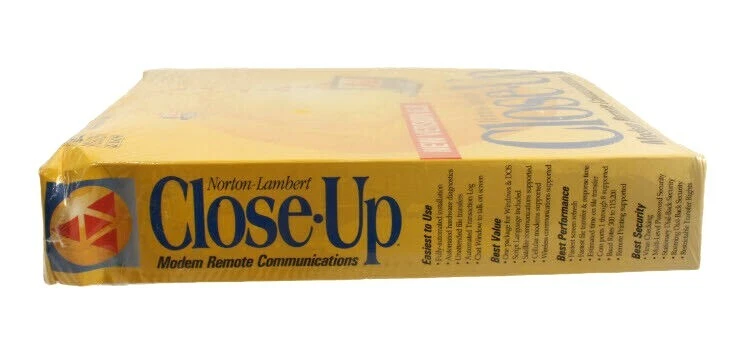 NORTON-LAMBERT CLOSE*UP Version 6 Remote Disk 3.5 - New Old Stock - Sealed - Image 4 of 4