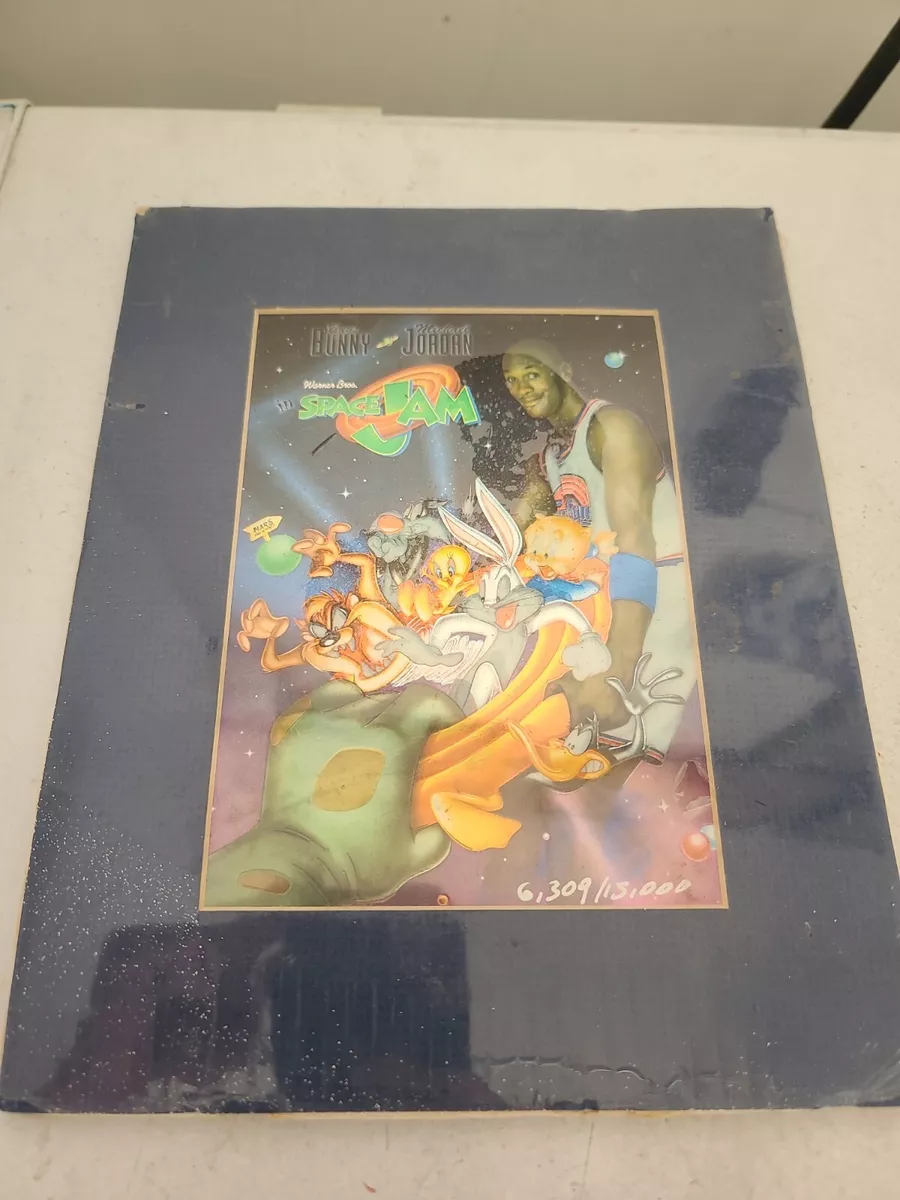 1996 Upper Deck Space Jam Michael Jordan Litho /10,000 Limited