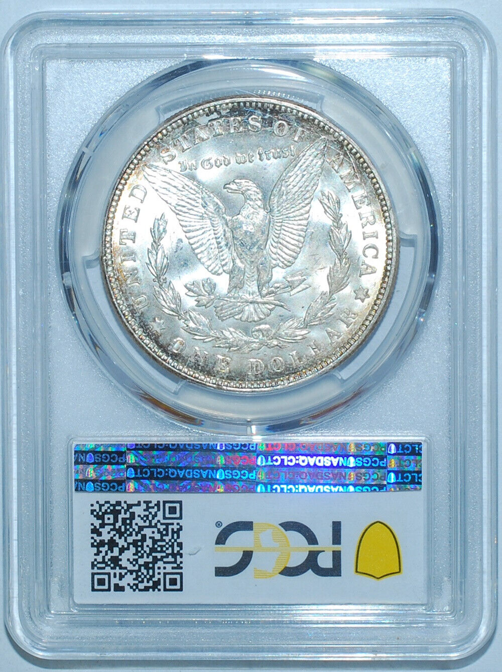 1921 D PCGS MS66+ Morgan Silver Dollar - Picture 3 of 3
