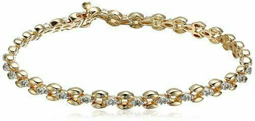 Bracciali con diamanti tennis colore fantasia